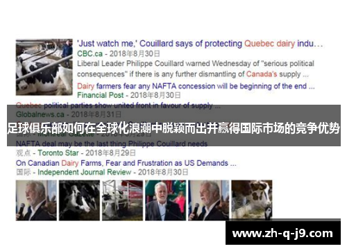 足球俱乐部如何在全球化浪潮中脱颖而出并赢得国际市场的竞争优势